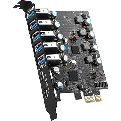 USB 3.0 7-Port Expansion Card