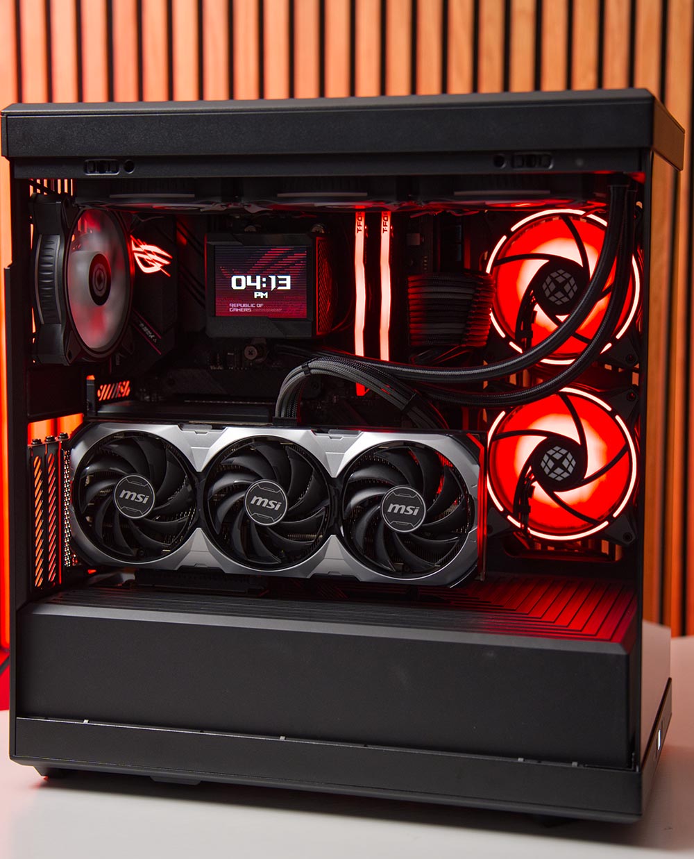 XOTIC PC G6 HYTE Y40 Premium Ready to Ship Gaming Desktop w/ AMD B550 & DDR4