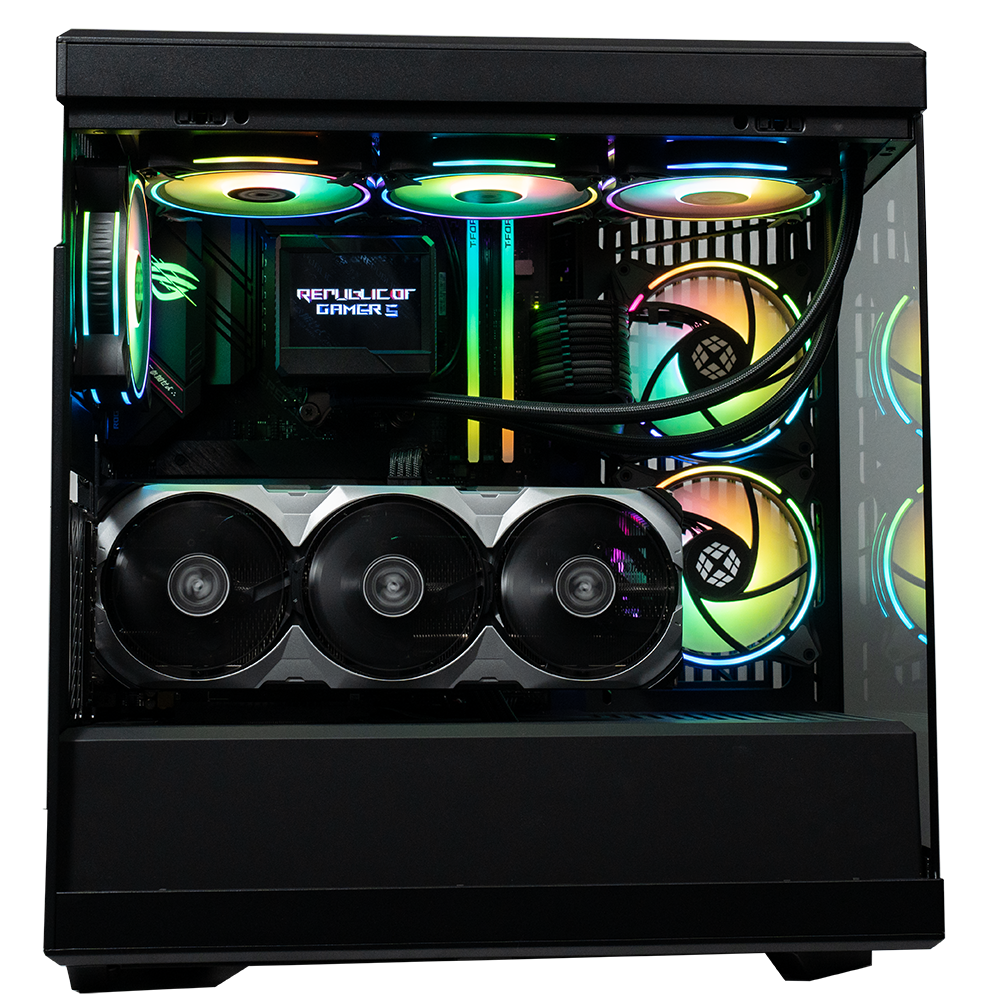 XOTIC PC G6 HYTE Y40 Premium Ready to Ship Gaming Desktop w/ AMD B550 & DDR4