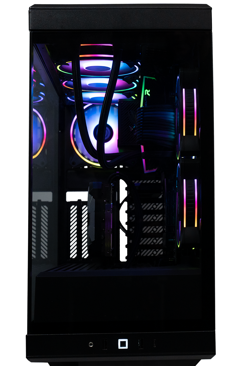 XOTIC PC G6 HYTE Y40 Premium Ready to Ship Gaming Desktop w/ AMD B550 & DDR4