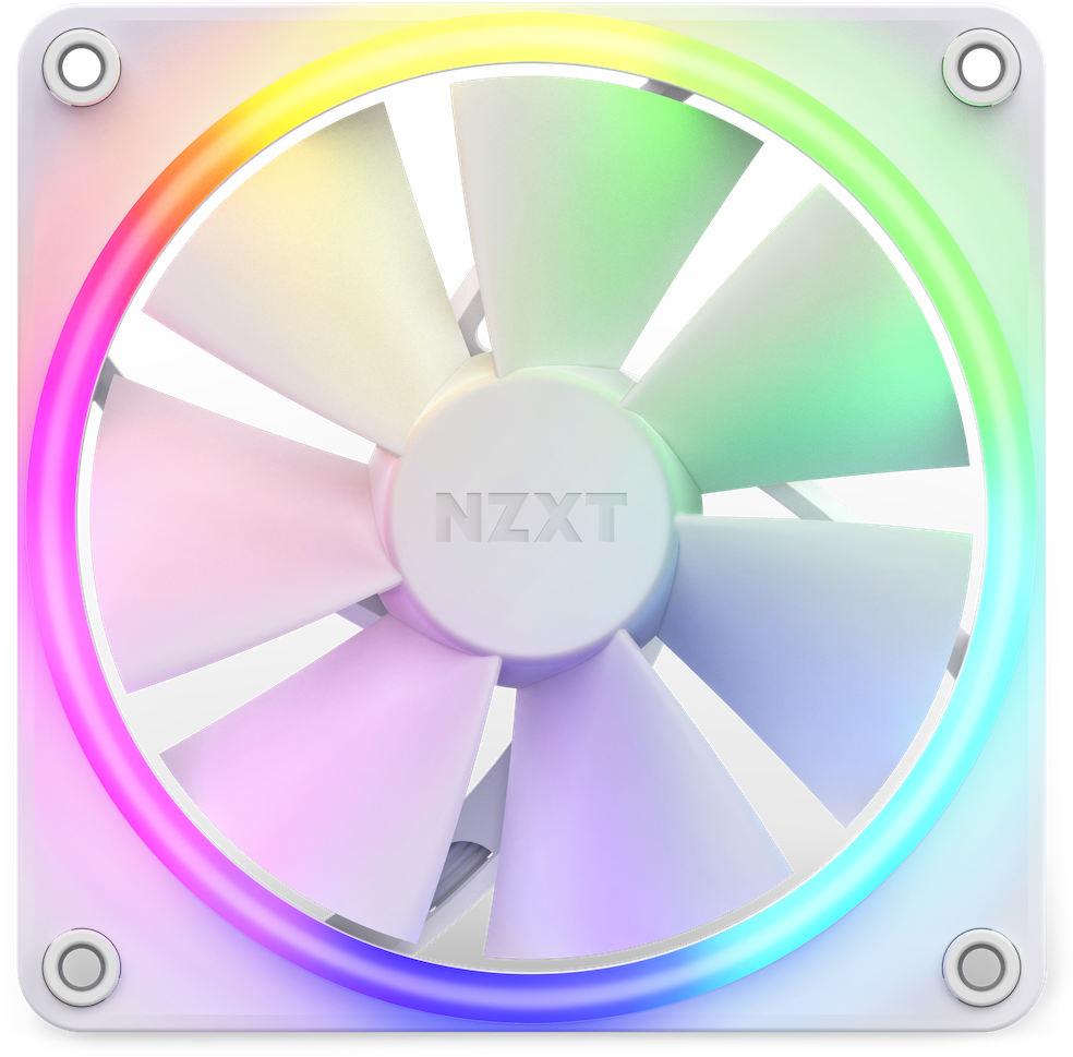 NZXT F120 RGB WHITE X6