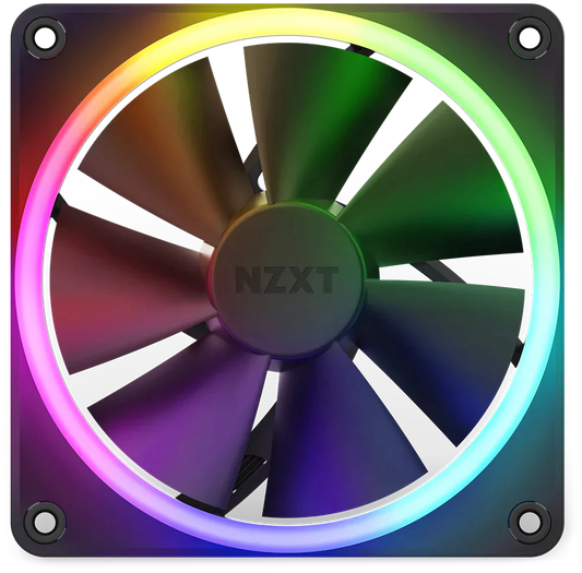NZXT F120 RGB Matte Black X6