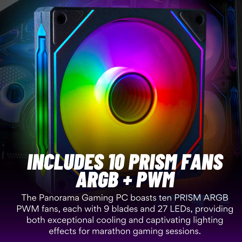 Panorama XL Prebuilt (Ryzen 9 9950X3D, 192GB DDR5, RTX 5090, 4TB SSD)