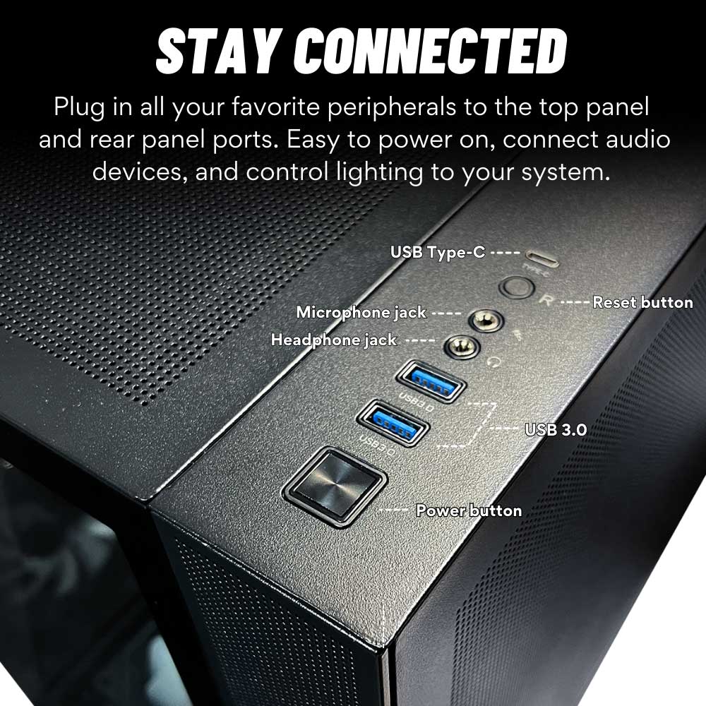 Panorama XL Prebuilt (Ryzen 9 9950X3D, 192GB DDR5, RTX 5090, 4TB SSD)
