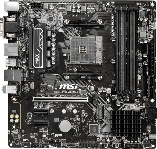 MSI B450M Pro-VDH MAX - Default